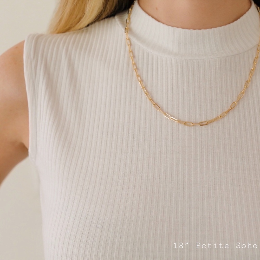 Petite Soho Chain | 18k Gold Filled - Picture 3 of 8